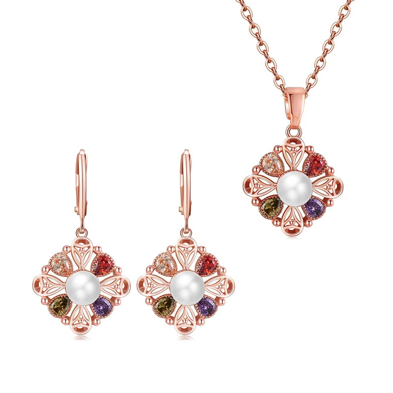 Fashion Jewelry Set Necklace/Earrings For Women