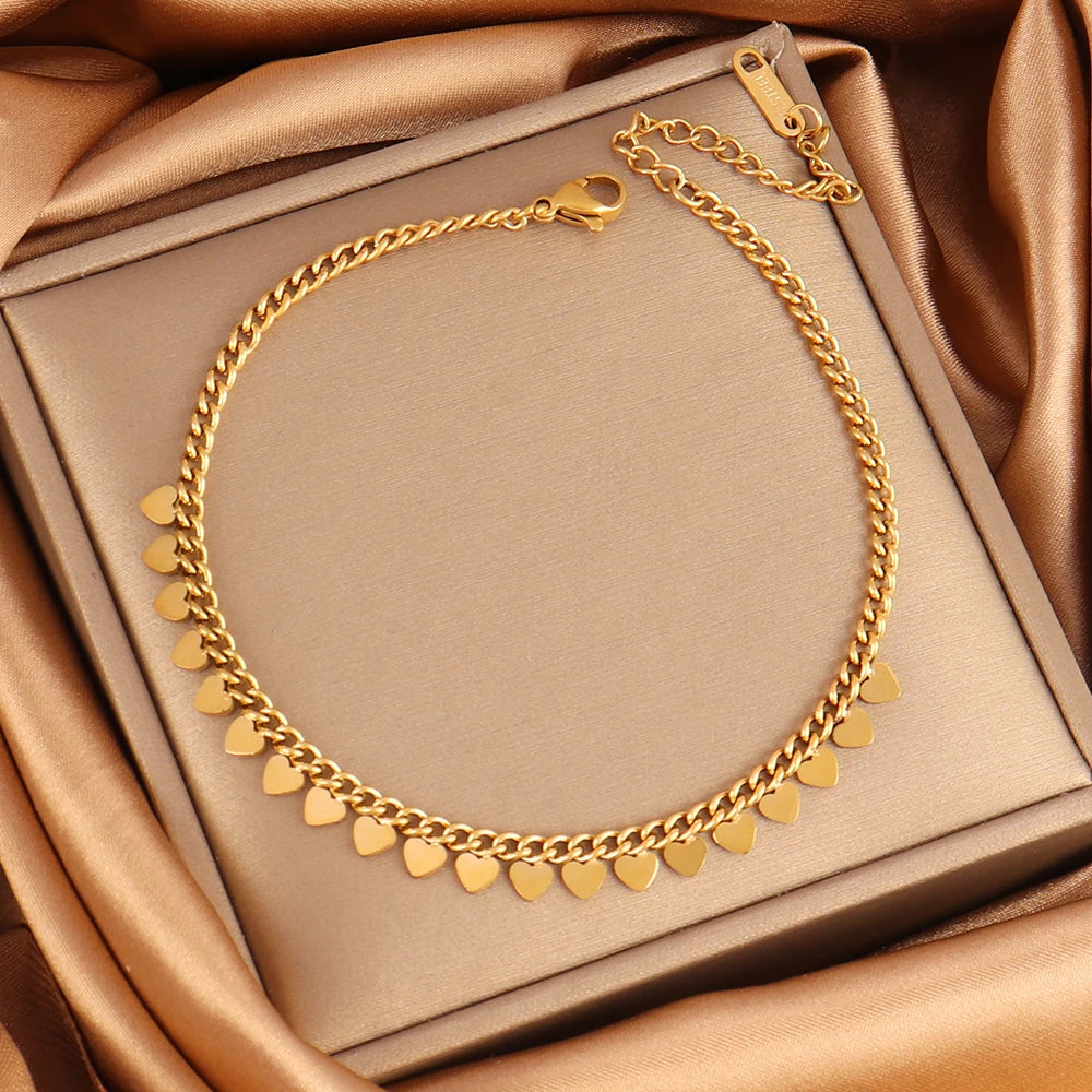 316L Stainless Steel Chain Anklet