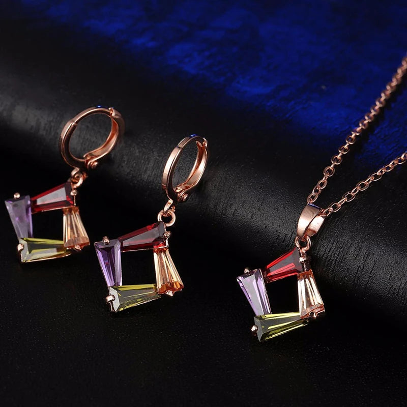 Fashion Jewelry Set Necklace/Earrings For Women