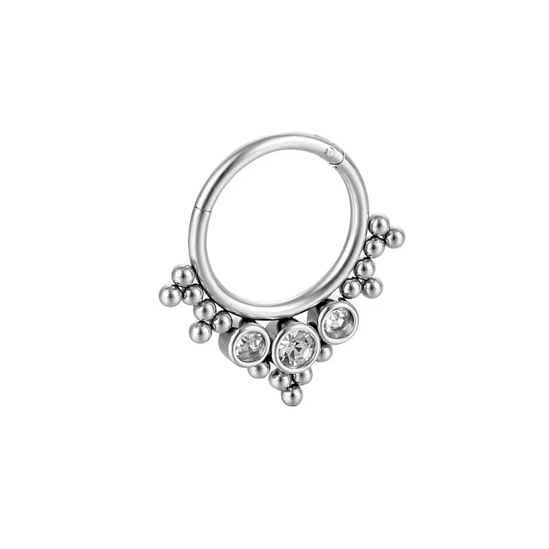 Stainless Steel Nose Ring Septum Piercing for Women