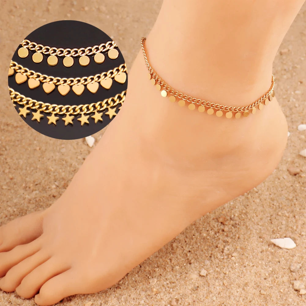 316L Stainless Steel Chain Anklet