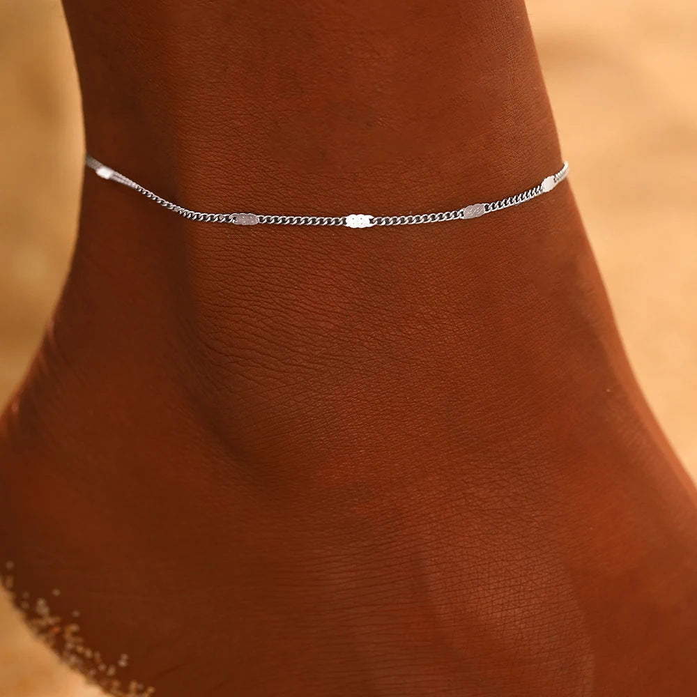 Stainless Steel Anklet For Women