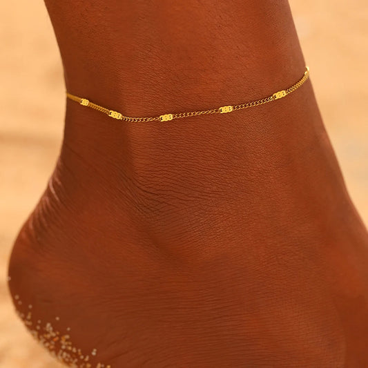 Stainless Steel Anklet For Women