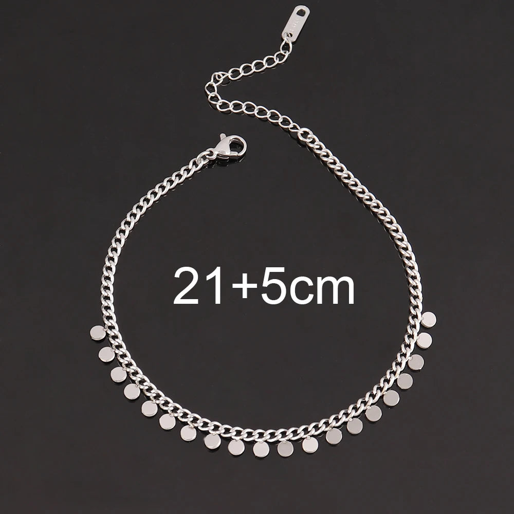 316L Stainless Steel Chain Anklet