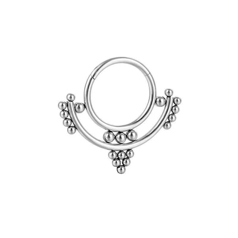 Stainless Steel Nose Ring Septum Piercing for Women