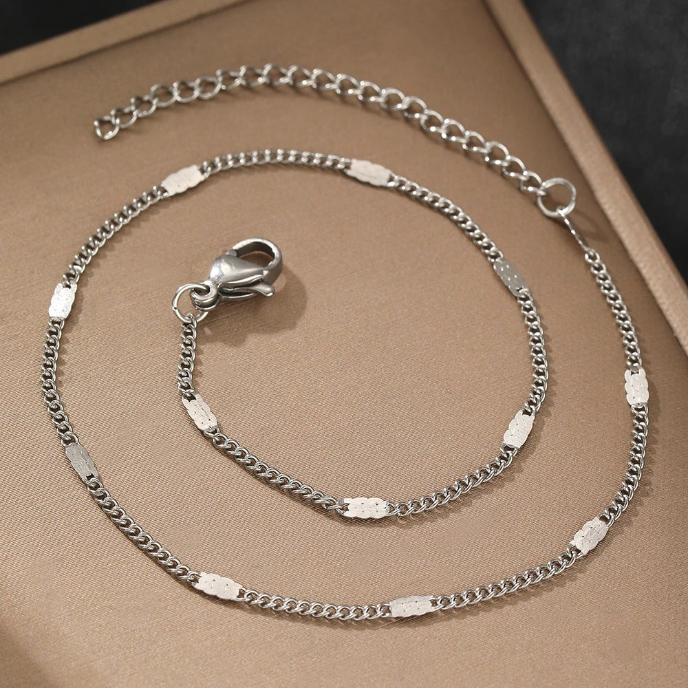 Stainless Steel Anklet For Women